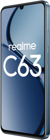 realme C63 8/256 ГБ кожаный синий