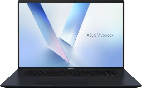 Ноутбук Asus Vivobook 18 M1807HA-S8025 Ryzen 7 260 16Gb SSD1Tb AMD Radeon 780M 18.4" IPS WUXGA (1920x1200) без ОС blue WiFi BT Cam (90NB15P1-M002S0)