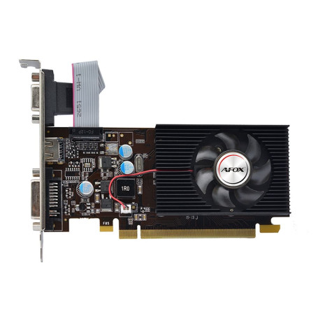 Afox NVIDIA GeForce G 210 512MB DDR3 64bit VGA DVI HDMI 1FAN LP (AF210-512D3L3-V2)