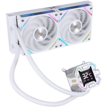1STPLAYER X-240E ARGB, LGA1700/1200/115X/AM5/AM4, White
