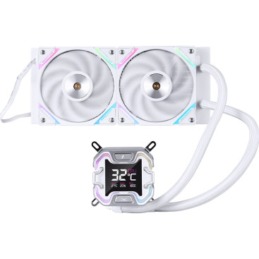 1STPLAYER X-240E ARGB, LGA1700/1200/115X/AM5/AM4, White