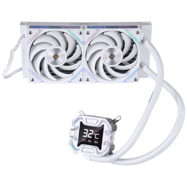 1STPLAYER X-240E ARGB, LGA1700/1200/115X/AM5/AM4, White