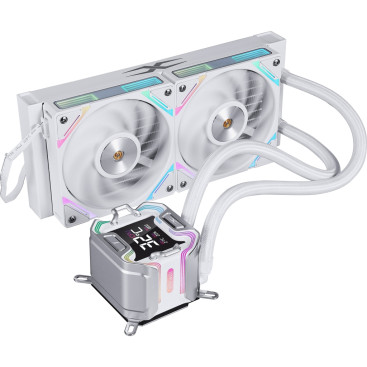 1STPLAYER X-240E ARGB, LGA1700/1200/115X/AM5/AM4, White