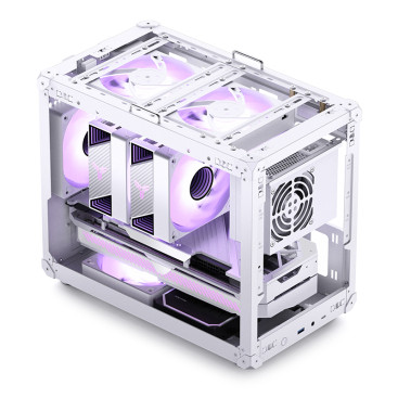 JONSBO C6 MAX, mATX, White