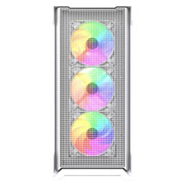 Powercase Mistral AZ4W ARGB, ATX, 4x120mm ARGB, White, CMAZW-A4