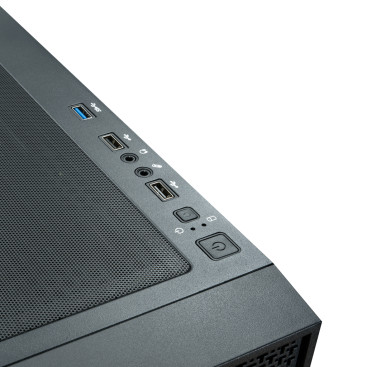 XASTRA A302 4FRGB, ATX, 4x120mm FRGB, Black, A302-BK-FC120FRGB-4F-GL