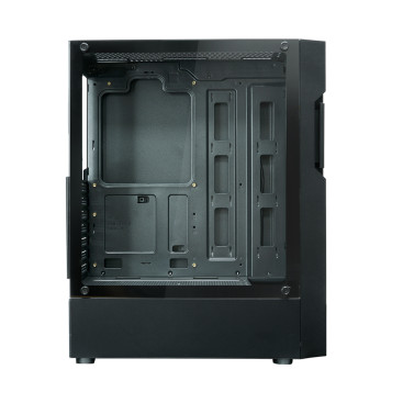 XASTRA A302 4FRGB, ATX, 4x120mm FRGB, Black, A302-BK-FC120FRGB-4F-GL