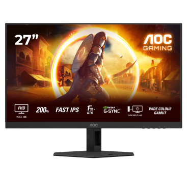 27" AOC FHD 27G4HRE, черный