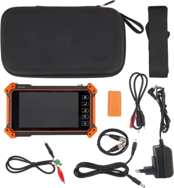 Тестер Lanmaster LAN-TST-CCTV-500-IP оранжевый/черный