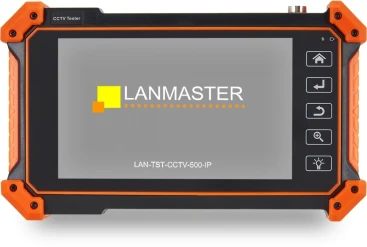 Тестер Lanmaster LAN-TST-CCTV-500-IP оранжевый/черный