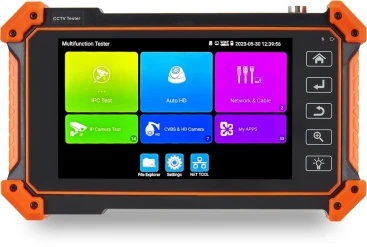Тестер Lanmaster LAN-TST-CCTV-500-IP оранжевый/черный