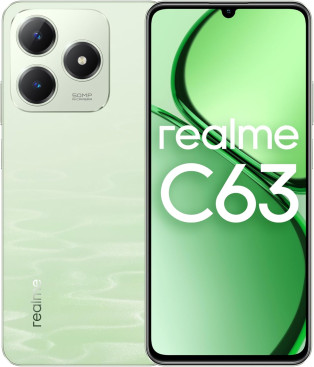realme C63 8/256 ГБ зеленый нефрит