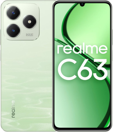 realme C63 8/256 ГБ зеленый нефрит