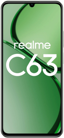realme C63 8/256 ГБ зеленый нефрит