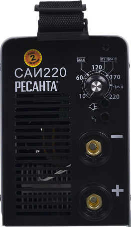 Сварочный аппарат Ресанта САИ-220 инвертор ММА DC 7.8кВт