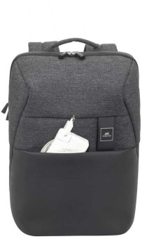 Рюкзак для ноутбука 15.6" Riva 8861 черный полиуретан/полиэстер (8861 BLACK)