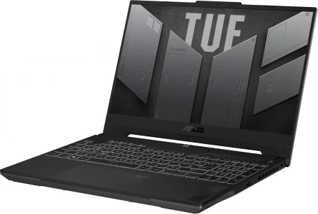 Ноутбук Asus TUF Gaming F15 FX507VV-LP192 Core i7 13620H 16Gb SSD1Tb NVIDIA GeForce RTX4060 8Gb 15.6" IPS FHD (1920x1080) без ОС grey WiFi BT Cam (90NR0BV7-M00EZ0)