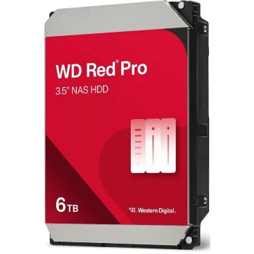 WD Red Pro 3.5" 6TB SATA 6Gb/s 7200rpm 256MB (WD6005FFBX)