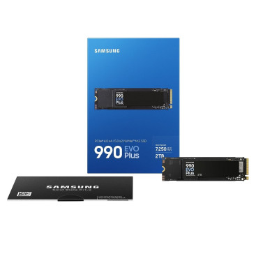 Samsung 990 EVO PLUS 2TB M.2 2280 PCIe Gen4x4 MZ-V9S2T0BW