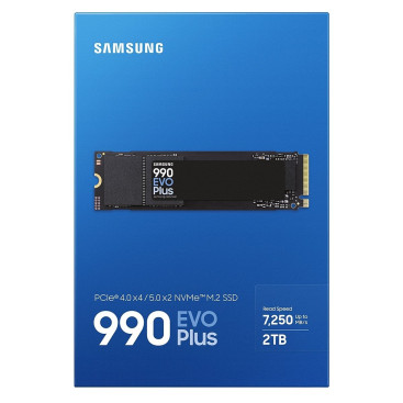 Samsung 990 EVO PLUS 2TB M.2 2280 PCIe Gen4x4 MZ-V9S2T0BW