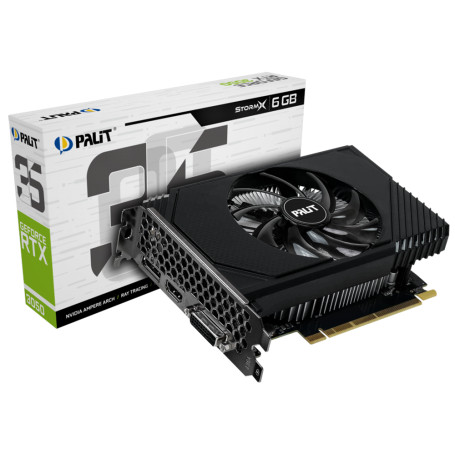 Palit NVIDIA GeForce RTX 3050 STORMX V1 6GB (NE63050018JE-1072F)