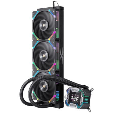 1STPLAYER X-360E ARGB, LGA1700/1200/115X/AM5/AM4, Black