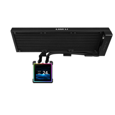 Lian Li HydroShift II LCD-S 360N, LGA1700/1200/115X/AM5/AM4, Black