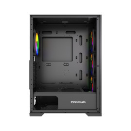 Powercase Mistral B415, ATX, 4x120mm ARGB, Black, CMAB415-A4