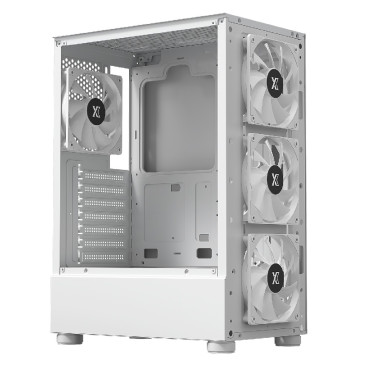 XASTRA A302 4FRGB, ATX, 4x120mm FRGB, White, A302-WH-FC120FRGB-4F-GL