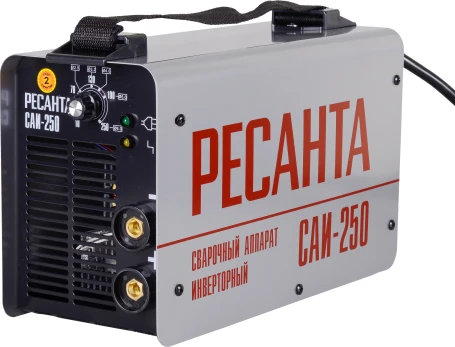 Сварочный аппарат Ресанта САИ-250 инвертор ММА DC 9.5кВт