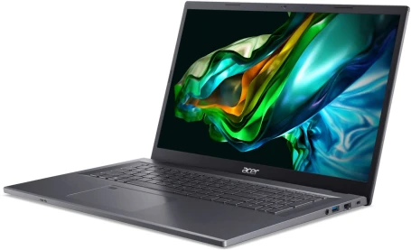 Ноутбук Acer Aspire 5 A517-58GM-505U Core i5 1335U 16Gb SSD512Gb NVIDIA GeForce RTX 2050 4Gb 17.3" IPS FHD (1920x1080) без ОС metall WiFi BT Cam (NX.KJLCD.006)