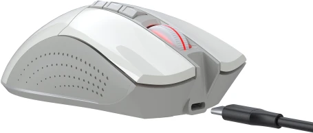 A4Tech Bloody R90 Plus, беспроводная, 5000dpi, белый