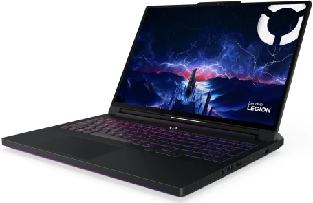 Ноутбук Lenovo Legion Pro 7 16IAX10H Core Ultra 9 275HX 32Gb SSD1Tb NVIDIA GeForce RTX5080 16Gb 16" OLED WQXGA (2560x1600) Windows 11 Home black WiFi BT Cam (83F50029RK)
