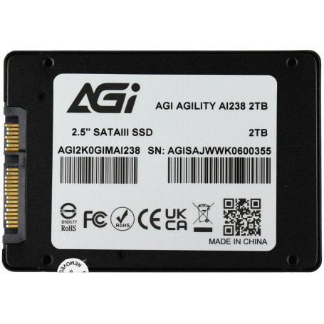 AGI AI238 2TB 2.5" SATA 6Gb/s AGI2K0GIMAI238-CB