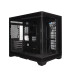 1STPLAYER MEGAVIEW MV6-TP, mATX, Aquarium, Black, MV6-TP-BK