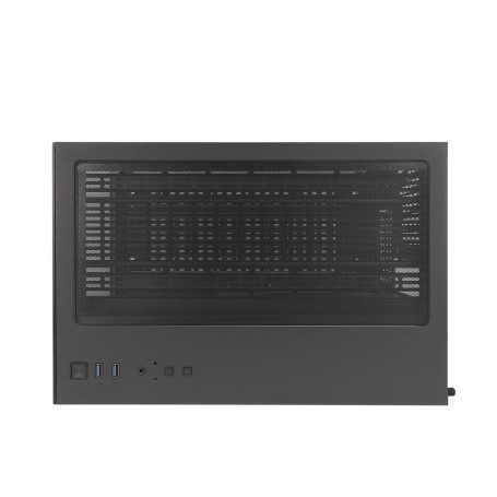 1STPLAYER MEGAVIEW MV6-TP, mATX, Aquarium, Black, MV6-TP-BK