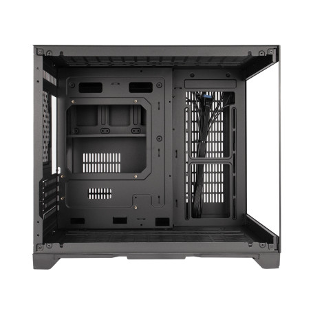 1STPLAYER MEGAVIEW MV6-TP, mATX, Aquarium, Black, MV6-TP-BK