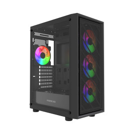 Powercase Mistral EA16, ATX, 4x120mm FRGB, Black, CMAEA16-L4