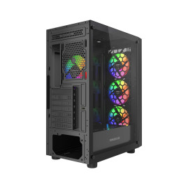 Powercase Mistral EA16, ATX, 4x120mm FRGB, Black, CMAEA16-L4