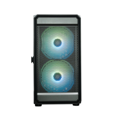 XASTRA A303M 3ARGB, mATX, 3x120mm ARGB, Black, A303M-2FC14A-1FC12A-D