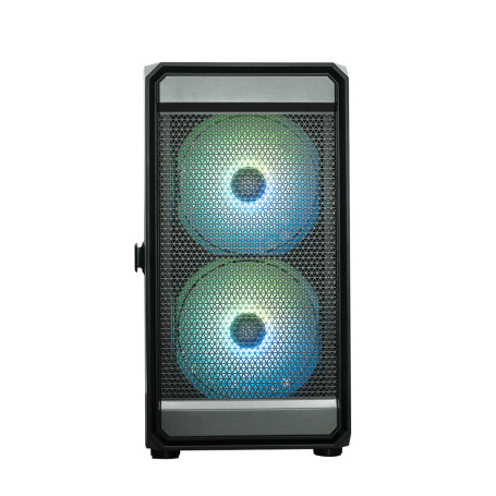 XASTRA A303M 3ARGB, mATX, 3x120mm ARGB, Black, A303M-2FC14A-1FC12A-D
