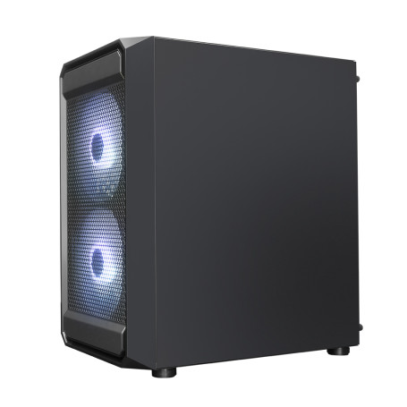 XASTRA A303M 3ARGB, mATX, 3x120mm ARGB, Black, A303M-2FC14A-1FC12A-D
