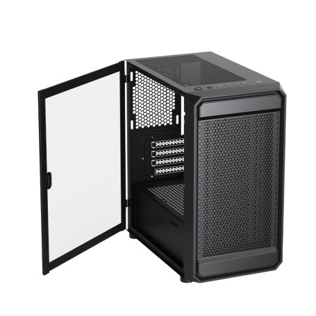 XASTRA A303M 3ARGB, mATX, 3x120mm ARGB, Black, A303M-2FC14A-1FC12A-D