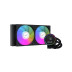 Coolleo ICE Fairy DIG 240 LITE BK, LGA1851/1700/1200/115X/AM5/AM4, DIG-240-LITE-BK, черный