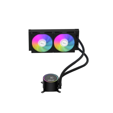 Coolleo ICE Fairy DIG 240 LITE BK, LGA1851/1700/1200/115X/AM5/AM4, DIG-240-LITE-BK, черный