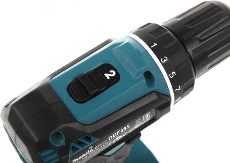 Дрель-шуруповерт Makita DDF485RF аккум. патрон:быстрозажимной (кейс в комплекте)