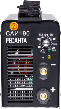 Сварочный аппарат Ресанта САИ-190 инвертор ММА DC 6.5кВт