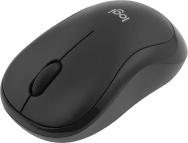 Logitech M240 Silent, беспроводная, 4000dpi, графитовый (910-007078)