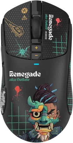 A4Tech Bloody R72 Ultra Duo Renegade, беспроводная, 20000dpi, черный