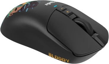 A4Tech Bloody R72 Ultra Duo Renegade, беспроводная, 20000dpi, черный